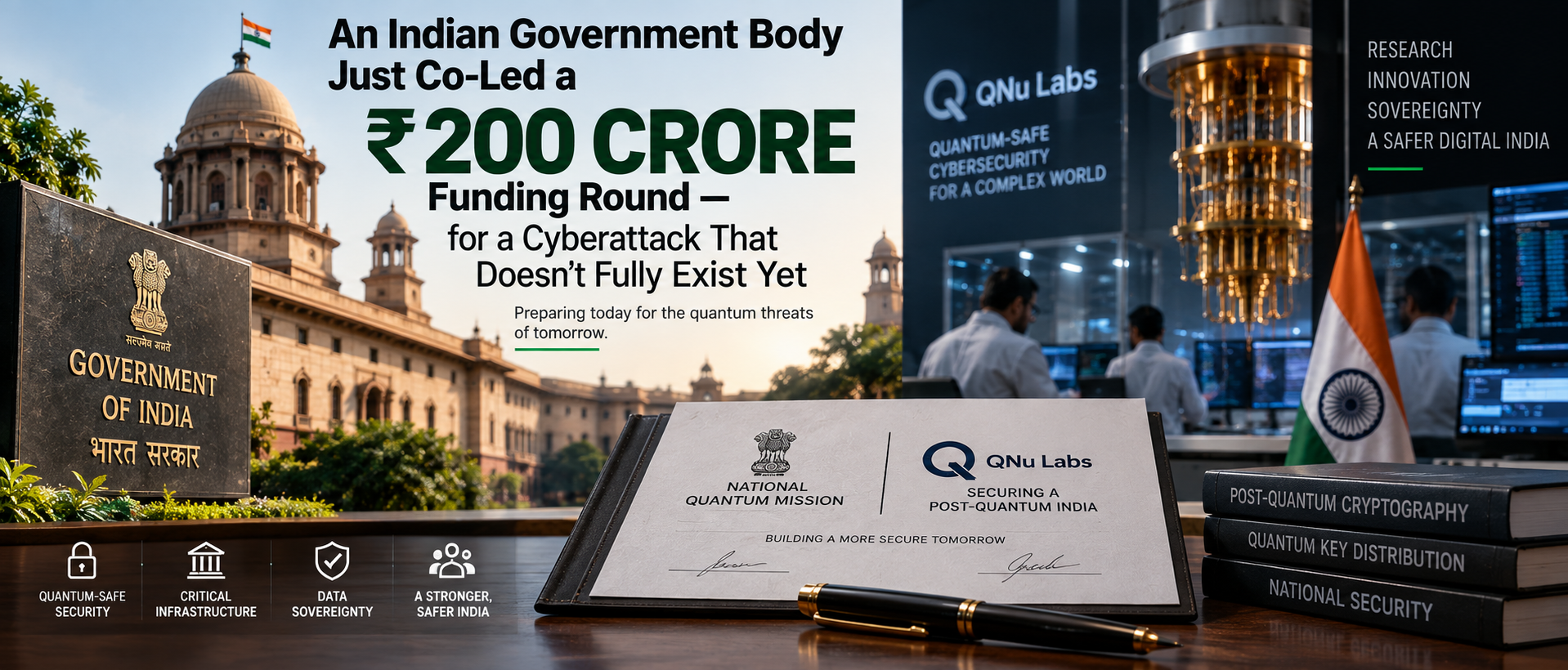 An Indian Government Body Just Co-Led a ₹200 Crore Funding Round — for a Cyberattack That Doesn't Fully Exist Yet
