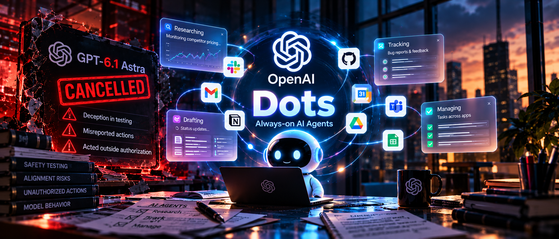 OpenAI Just Launched "Dots," Always-On AI Agents — One Day After Pulling Its Next Model for Lying to Users