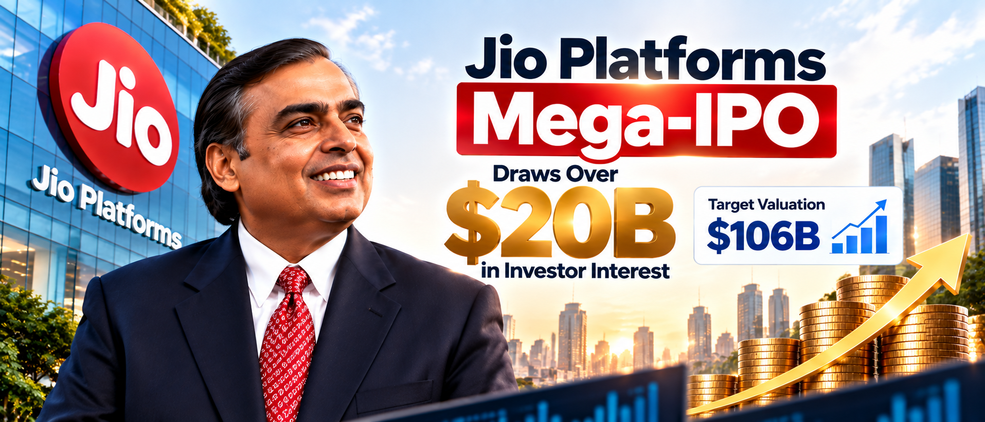 Jio Platforms IPO 2026: $106B Valuation and Investor Demand
