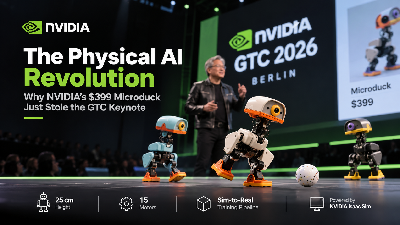 The Physical AI Revolution: Why NVIDIA’s $399 Microduck Just Stole the GTC Keynote