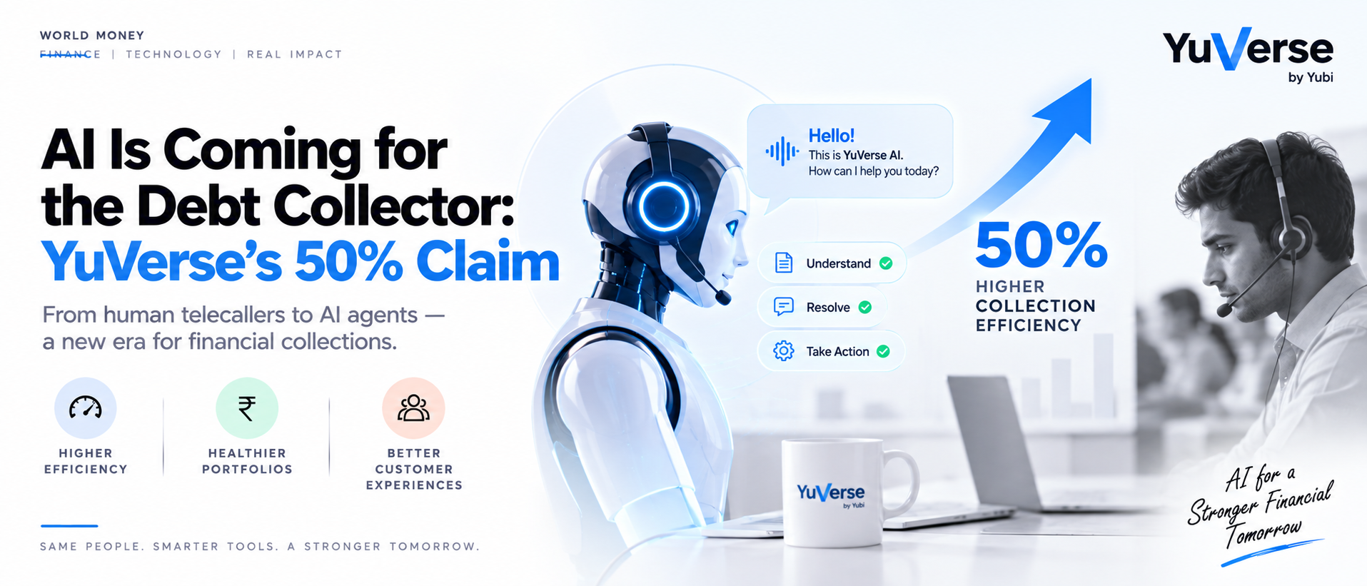 AI Is Coming for the Debt Collector: YuVerse's 50% Claim