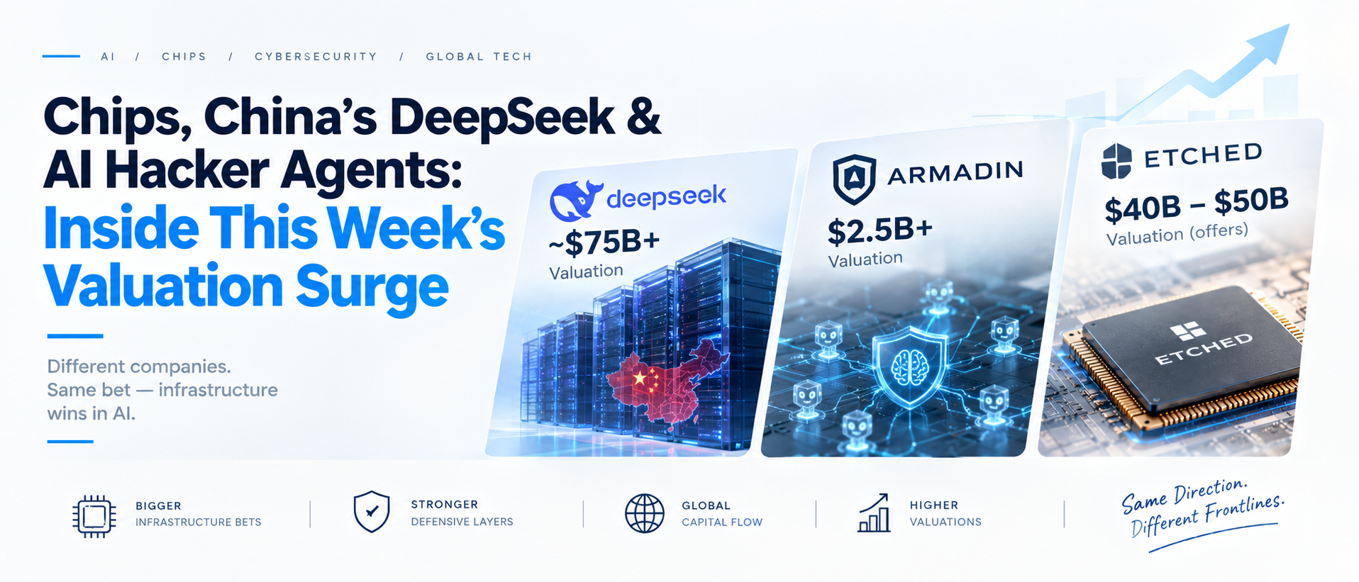 Chips, China's DeepSeek & AI Hacker Agents: Inside This Week's Valuation Surge