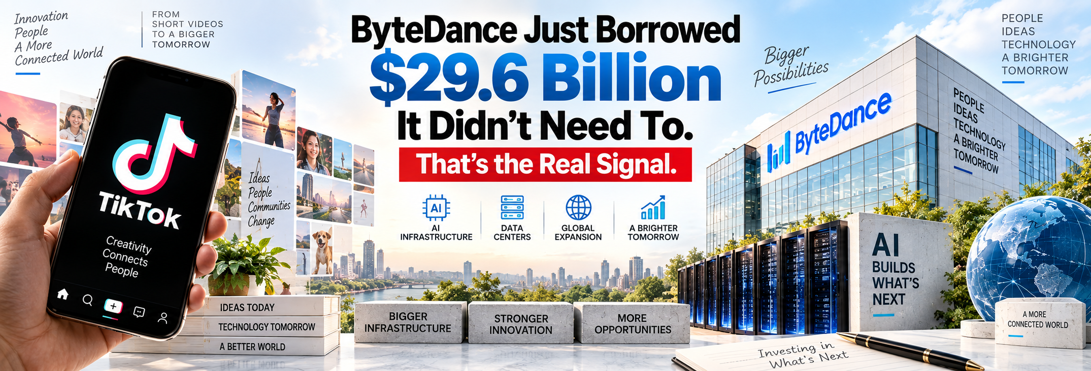ByteDance Just Borrowed $29.6 Billion It Didn't Need To. That's the Real Signal.