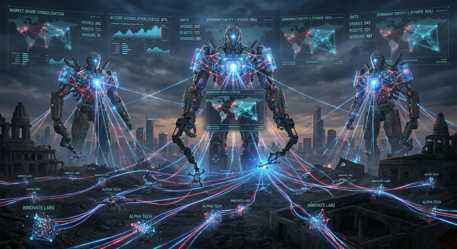 The Great AI Consolidation: Why 2026 Is the Year Startups Get Eaten or Evaporate