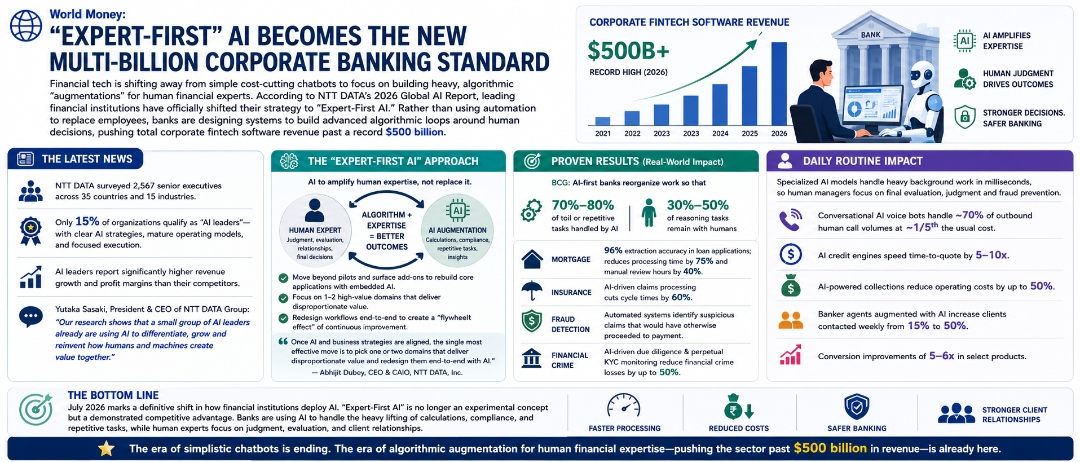 "Expert-First" AI Becomes the New Multi-Billion Corporate Banking Standard