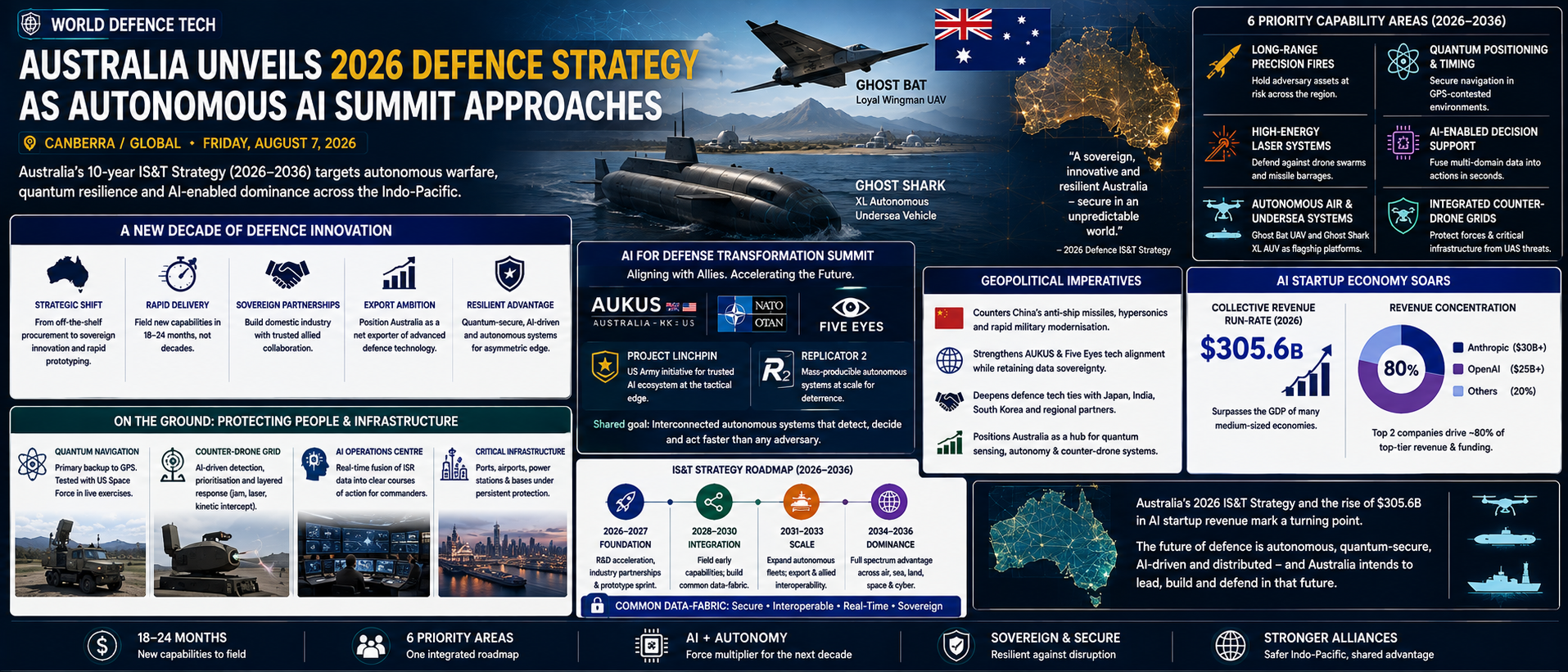 Australia Unveils 2026 Defence Strategy as Autonomous AI Summit Approaches