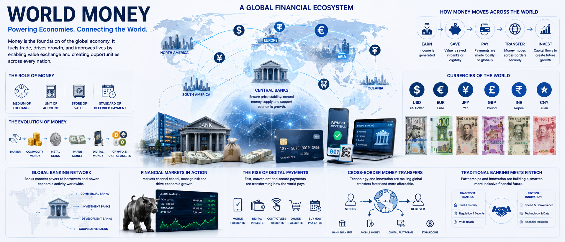 How Global Currencies, Digital Payments and Financial Technology Are Changing the Economy