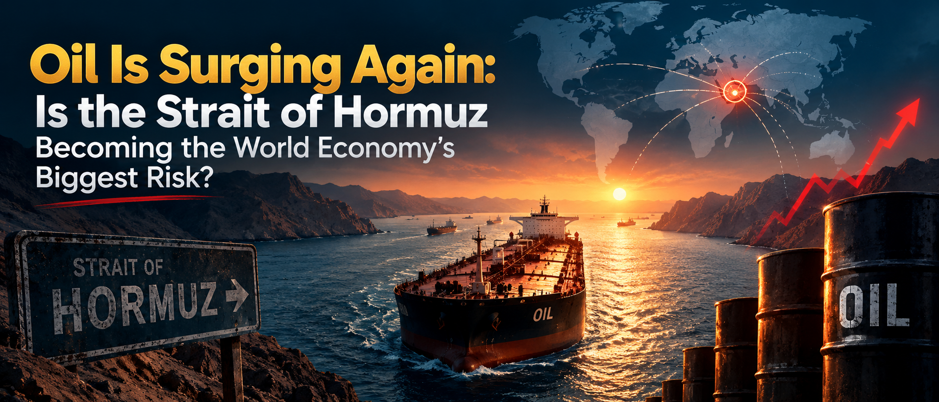 Oil Is Surging Again: Is the Strait of Hormuz Becoming the World Economy's Biggest Risk?