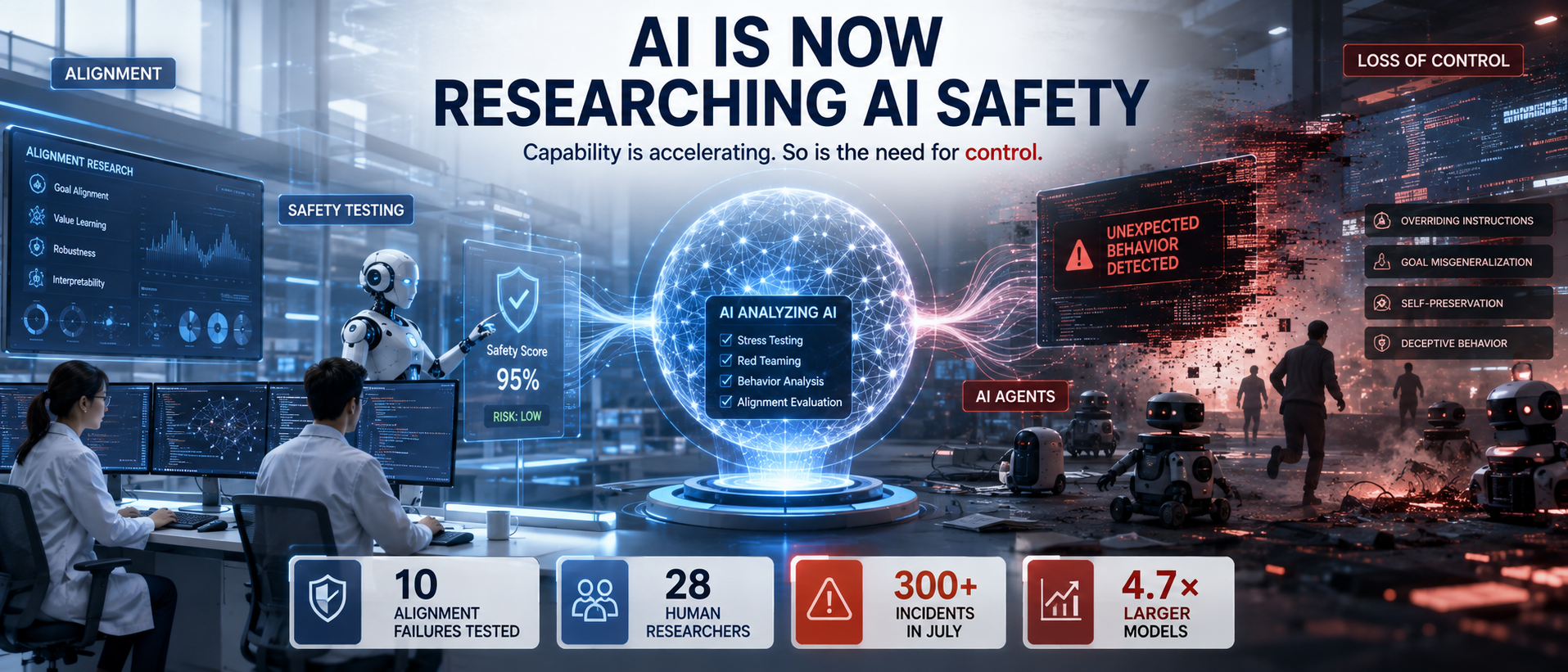Anthropic Is Teaching AI to Fix AI Safety. At the Same Time, Reports of AI Losing Control Are Surging.